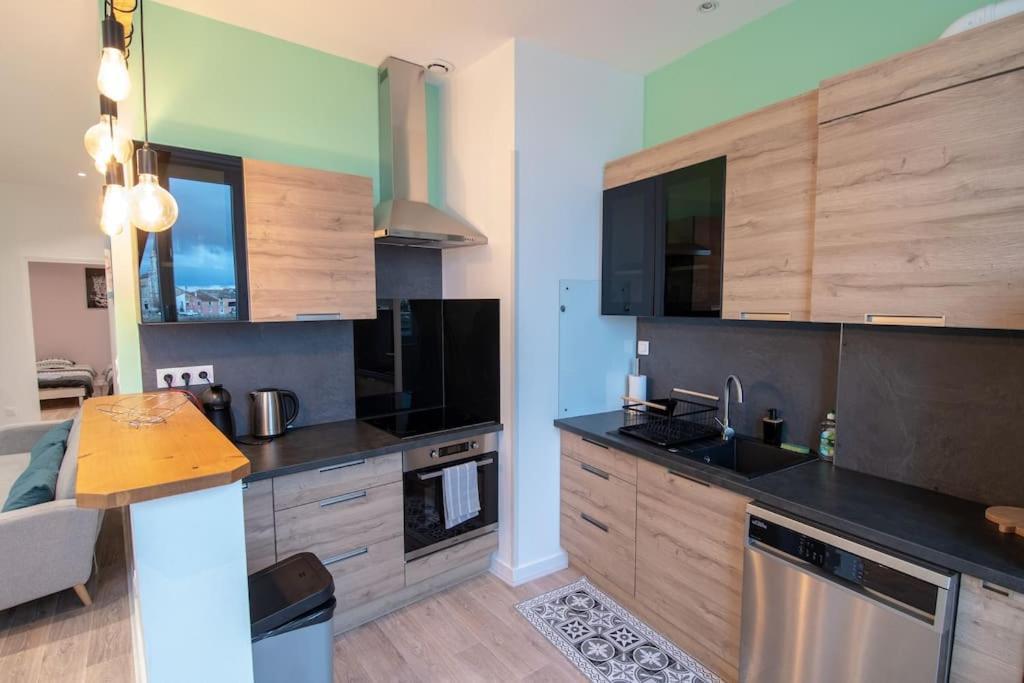 Appartement Quai Jean Jaures Le Panorama Mâcon Buitenkant foto